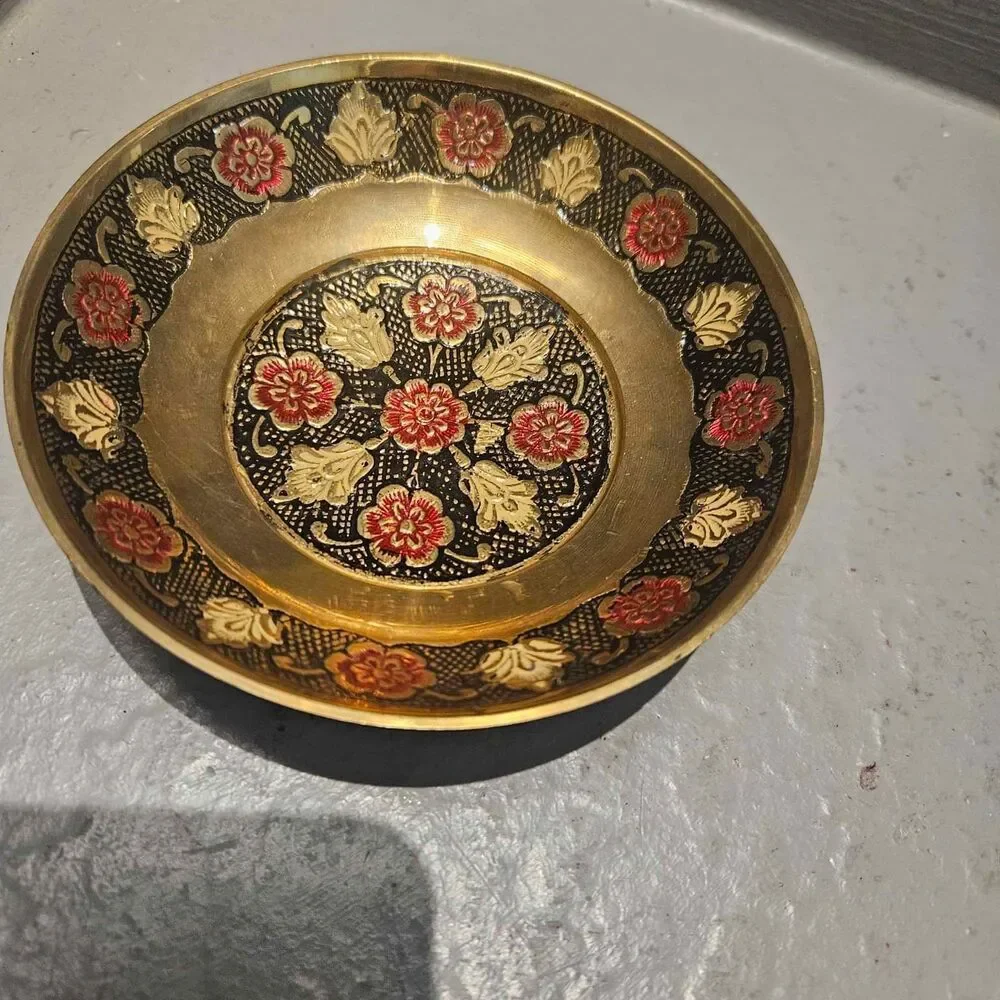 Brass Cloisonne Bowl 5